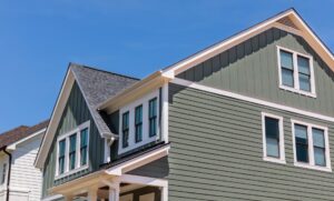 Siding installation materials.