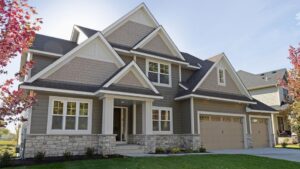 James Hardie Siding installed on a home.